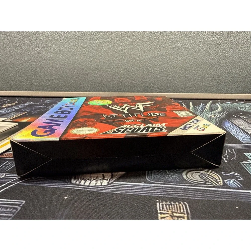 WWF Attitude (Game Boy Color | GBC) Authentic Box And Inserts Only NO GAME